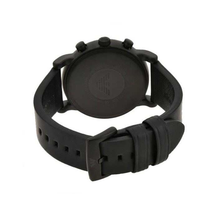 Emporio Armani Men's Luigi Black Chronograph Watch - AR11133 - Image 4